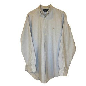 Polo by Ralph Lauren,  dress shirt, 16.5, 35 100% cotton.